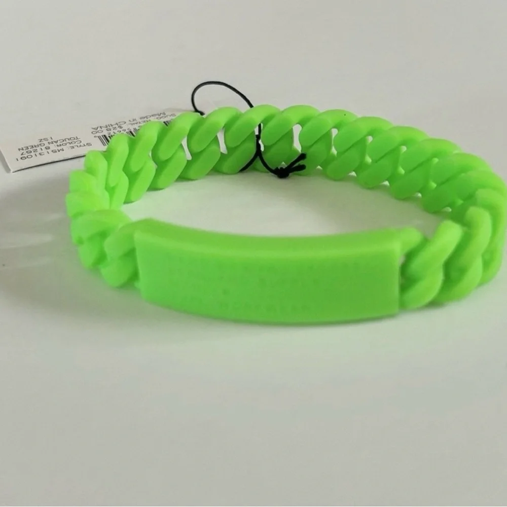 Marc by Marc Jacob’s Neon Green Silicone Bracelet